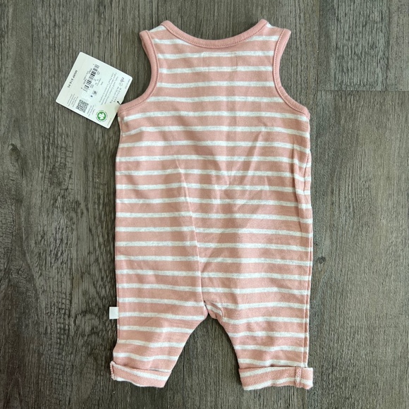 Little Planet by Carter’s Sleeveless Striped Romper - Picture 3 of 4